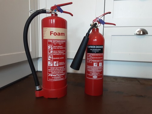 Fire extinguishers co2 2kg and - fire,
