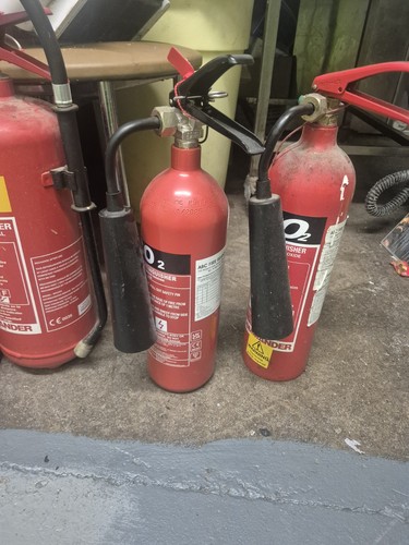 2kg co2 fire - co2, extinguisher,