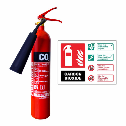 Fireshield co2 2kg - 2kg, carbon