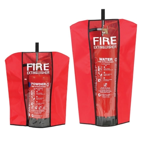 Fire extinguisher cover - fire, to